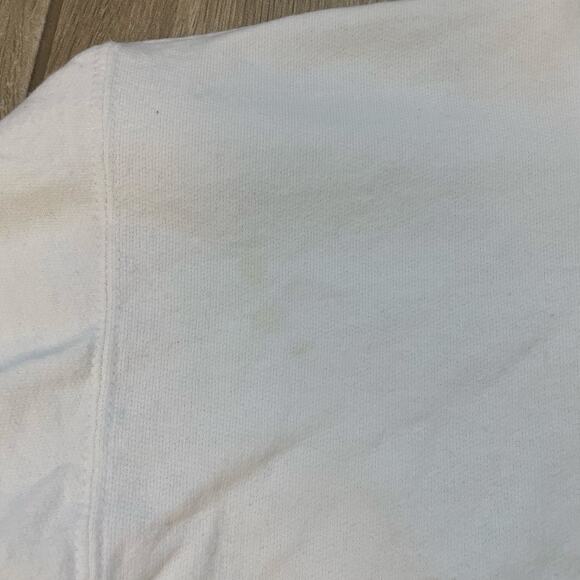 Vintage 2001 Oklahoma Sooners Rose Bowl Sweatshirt XL White Hanes Ultimate - Picture 9 of 10